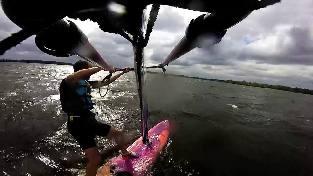 Windsurfing Wind Lake 2017 YouTube
