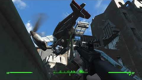 vertibird physics on point / fallout 4