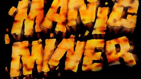 Manic Miner on the ZX Spectrum on the Atari ST