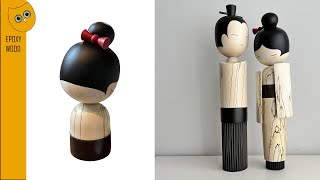 These Kokeshi Dolls Have Secret Compartments Inside
