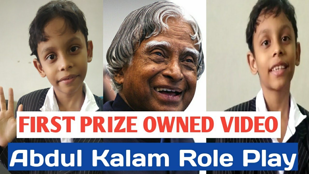 Speech about Dr. APJ Abdulkalam for kids| roleplay of scientist #inspiringmotivationalspeech
