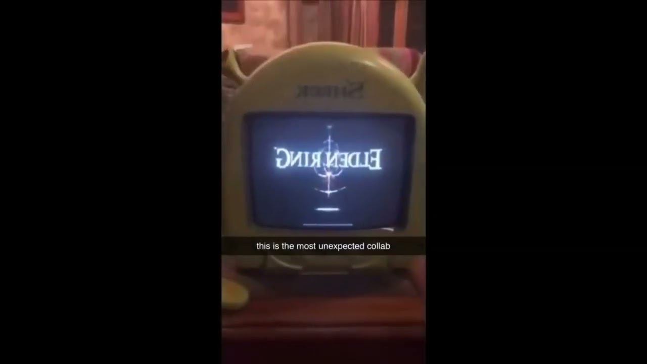 elden ring on the shrek tv