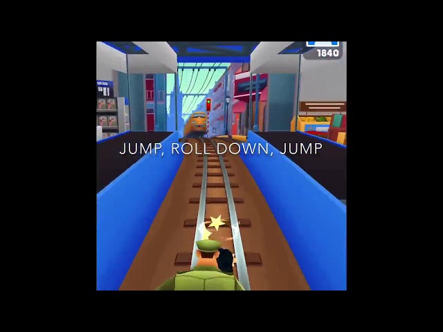 How to double jump in two ways! #subwaysurfers #doublejump @subwaysurf