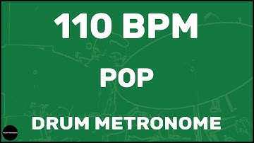 Pop | Drum Metronome Loop | 110 BPM