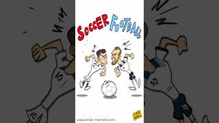 Soccer or Football? #shorts #football #worldcup #soccer #threelions #usmnt image