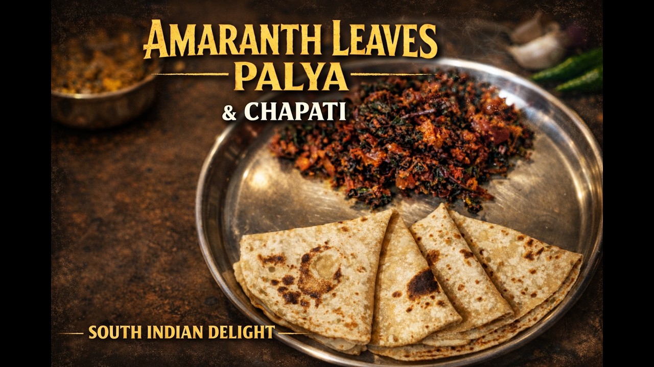 Amaranth Keerai Palya in 15 Minutes | Simple & Healthy Recipe