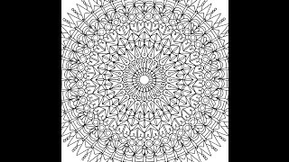 Mandala ║ Coloring Sheet ║ Tiffany Lovering