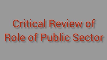 Critical Review of Role of Public Sector | Teacher Education | Unit # 3 | Part # 4 | B.Ed. 1.5 2.5 4