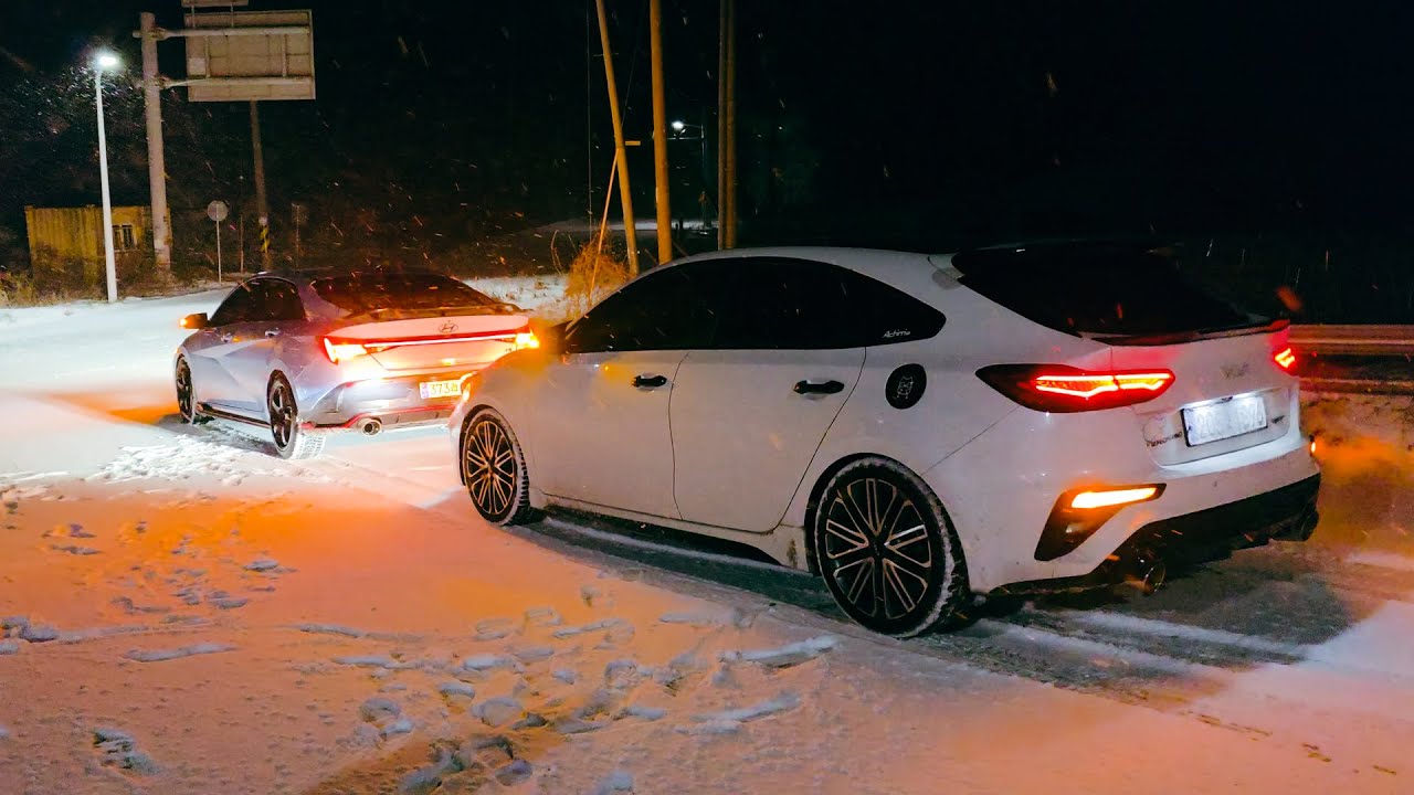 후륜 타고 싶다 l 아반떼N & K3GT