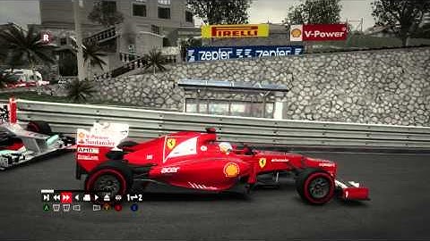 Huge Crash on F1 2012 LOL :)