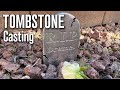 Making A Tombstone For My Dremel - Aluminum Gravestone Casting