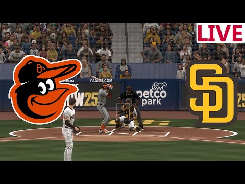 🔴LIVE 🔴Baltimore Orioles VS San Diego Padres /September 01/ Mlb Envivo /MLB THE SHOW 25