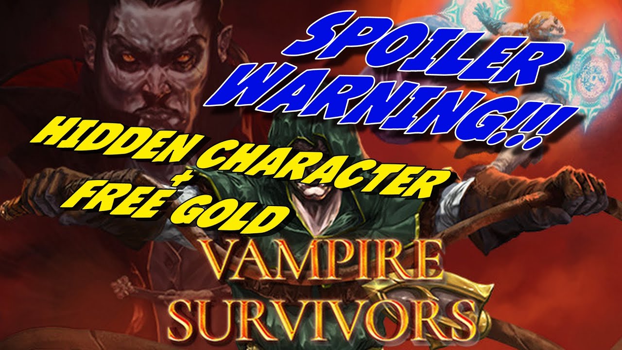 Free Gold Hacks] Vampire Survivors Cheat engine unlock secret character  tutorial by leemartina - Issuu