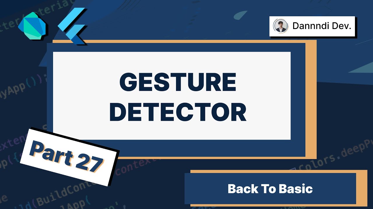 Flutter - GestureDetector untuk UI Interaktif (Kembali Ke Basic) (Bahasa Indonesia)