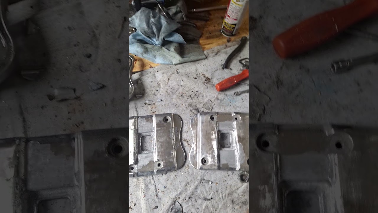 BE CAREFUL AROUND PEELING CHROME WEAR SAFETERY GLASSES, MASK AND GLOVES.