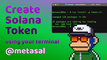 Create Solana Token using the CLI