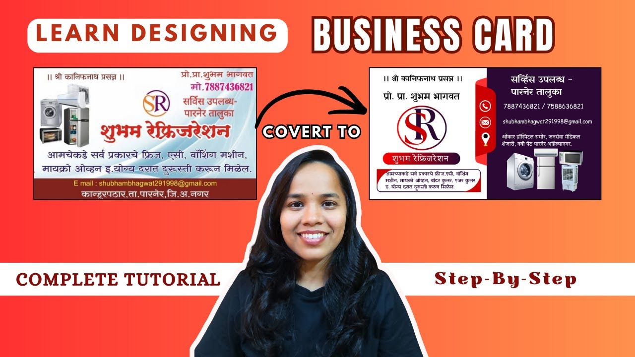 How to Design a Business Card in Canva | Graphic Design Tutorial for Beginners