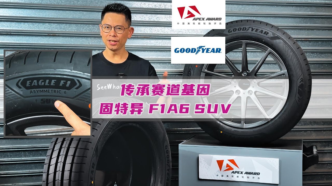 固特异F1A6SUV 2025APEXAWARD 中国高性能轮胎评选