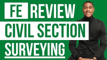 2024 FE Exam Review Civil Surveying Area Computations Practice Problem and Solution