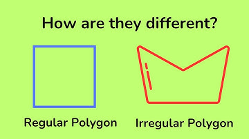 Difference between Regular and Irregular Polygons