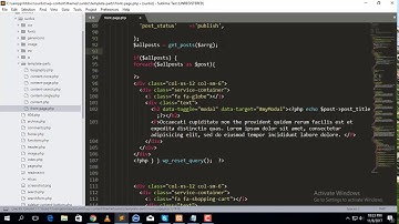 How to convert custom html template to wordpress (part-7)