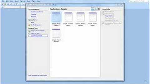 Introduction to InfoPath 2007