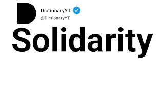 Solidarity Antonyms | Opposite Words 