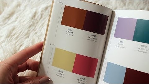 ASMR Japanese Color Combinations