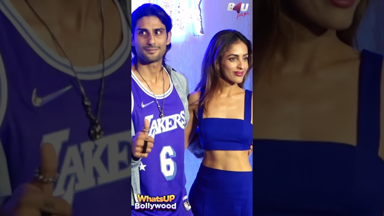Love Birds Priya Banerjee & Prateik Babbar at the Screening of Adhura Web Series 