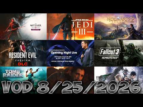 🔴VOD - GAMESCOM OPENING NIGHT LIVE REACTION & RIVALS RANKED SUFFERING (8/25/2026)