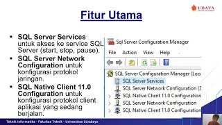 Pengenalan SSMS SQLServer Database Management