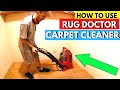 How to use a rug doctor carpet cleaning machine real life diy