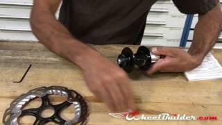 How to Install a Rotor on a Chris King R45 Center Lock Rear Hub