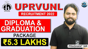 UPRVUNL Recruitment 2022 | Salary ₹27.2K to 45K | JE/Others | Diploma & Graduate | Latest Jobs 2022