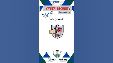 What is Safeguards? cyber security terminology #cybersecurity #vlrtraining #education