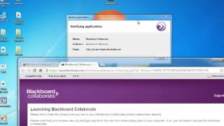 Launching a Blackboard Collaborate Web Conferencing Session