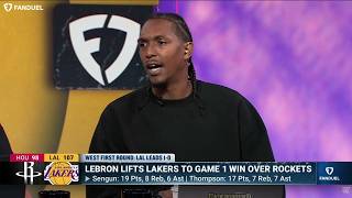 Lebron The Ultimate Chameleon - Lou & Boogie On Lebron Lifts Lakers To Game 1 Win Over Rockets