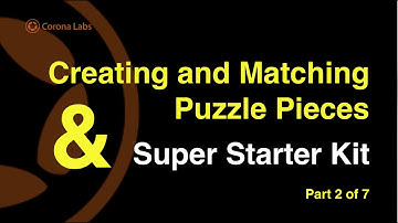 Creating and Matching Puzzle Pieces in Corona SDK - Part 2
