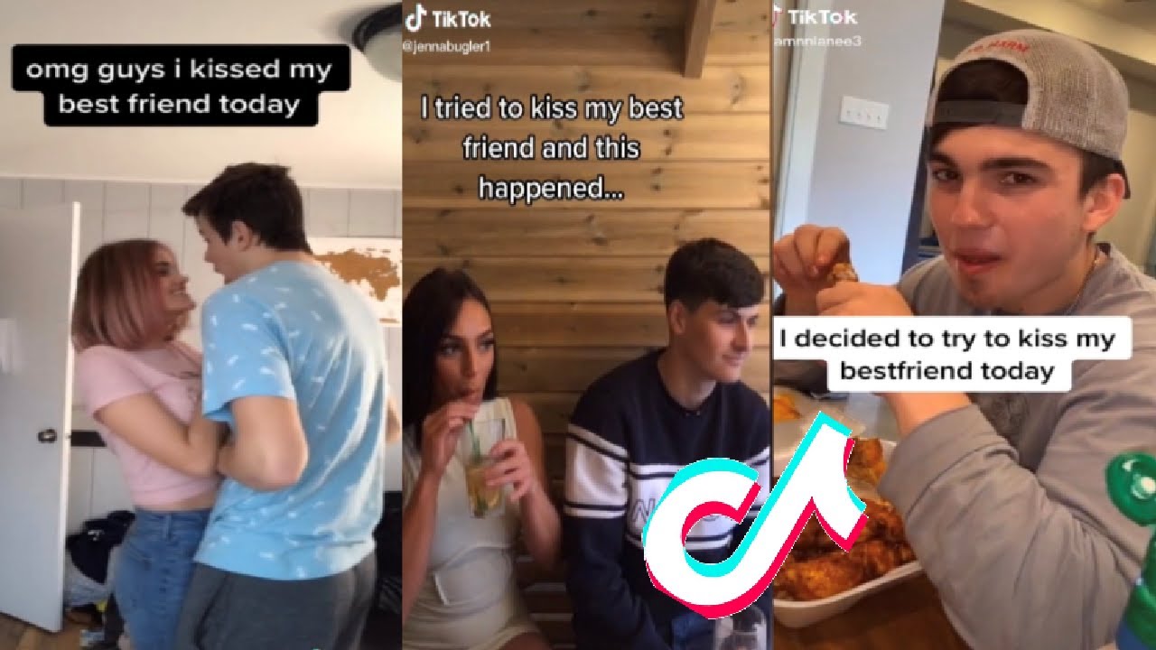 Thumbnail for the 'Today I Tried To Kiss My Best Friend | TikTok Compilation #4' video on YouTube