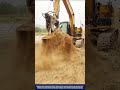 Excavator Stump Puller and Specialized Bucket to Rip Roots from the Ground