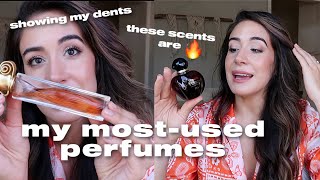 My MOST USED Perfumes | Showing You My DENTS