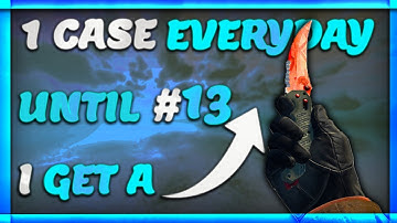 Opening 1 CSGO Case Everyday Until I Get A Knife #13 GIVEAWAY