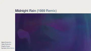 Taylor Swift - Midnight Rain (1989 Remix) (Lyric Video)
