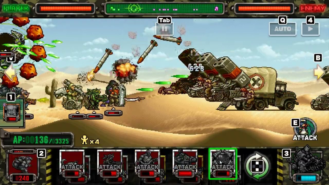 Metal Slug Attack Reloaded - Gameplay - Steam Pc - Mexico - 8-1