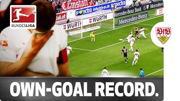 Six Own Goals This Season - Stuttgart Set Unwanted Bundesliga Record