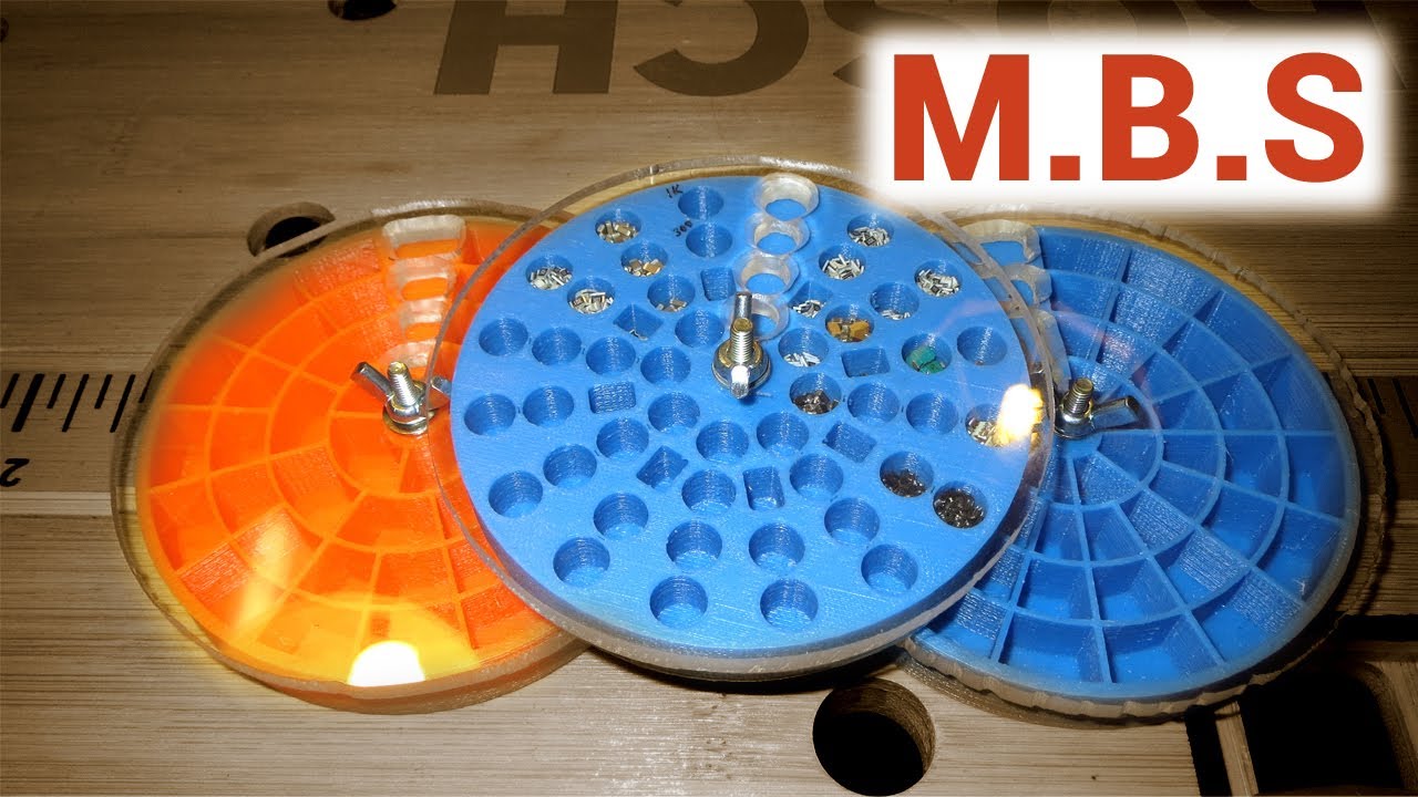 Как хранить SMD. 3D печать Кассет из ABS пластика  Идеи для 3D печати