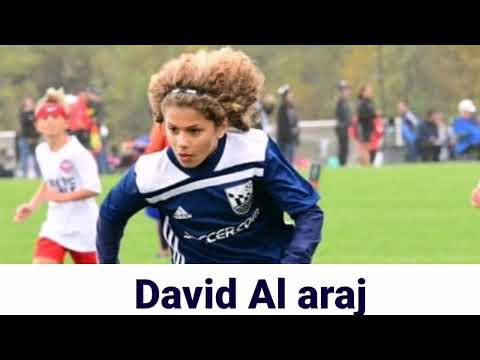 مهارات وأهداف الموهبة الأردنية ديفيد الأعرج Highlight David Al Araj 
