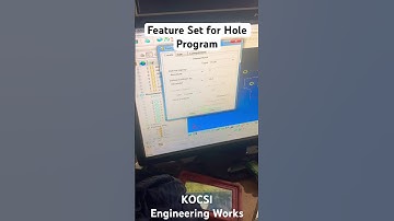 Feature Set for Hole Program in Delcam Powermill 8 #machine #cnc #programming #powermill #viral