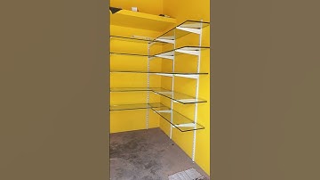 Glass shelf design | glass shelf design for shop | glass shelf fitting | glass shelves on wall