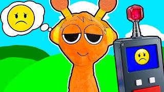 Using an EMOTION DETECTOR in REAL LIFE! - Sprunki Plush